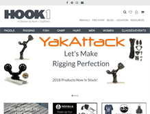 Tablet Screenshot of kayakfishinggear.com